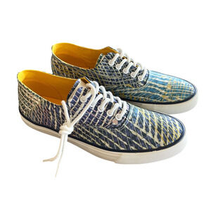 JAMS by SURF LINE HAWAII Hibiki Size 7 Multicolor Lace-Up Cushioned Sneaker Shoe